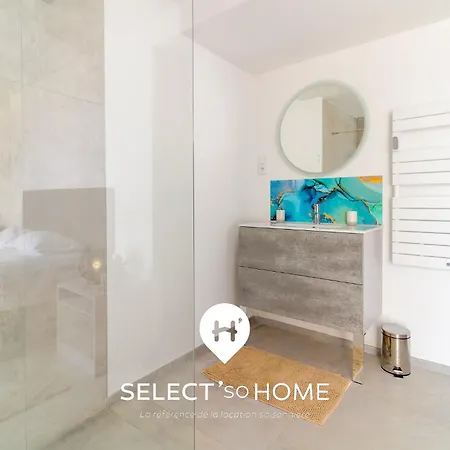 Apartman Select'sohome - Pour 6 Personnes Sur La De Cavaliere - Parking Prive, Acces - 4 Etoiles - Bluemoon *
