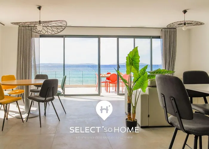 Апартаменты Select'sohome - Pour 6 Personnes Sur La De Cavaliere - Parking Prive, Acces - 4 Etoiles - Bluemoon *